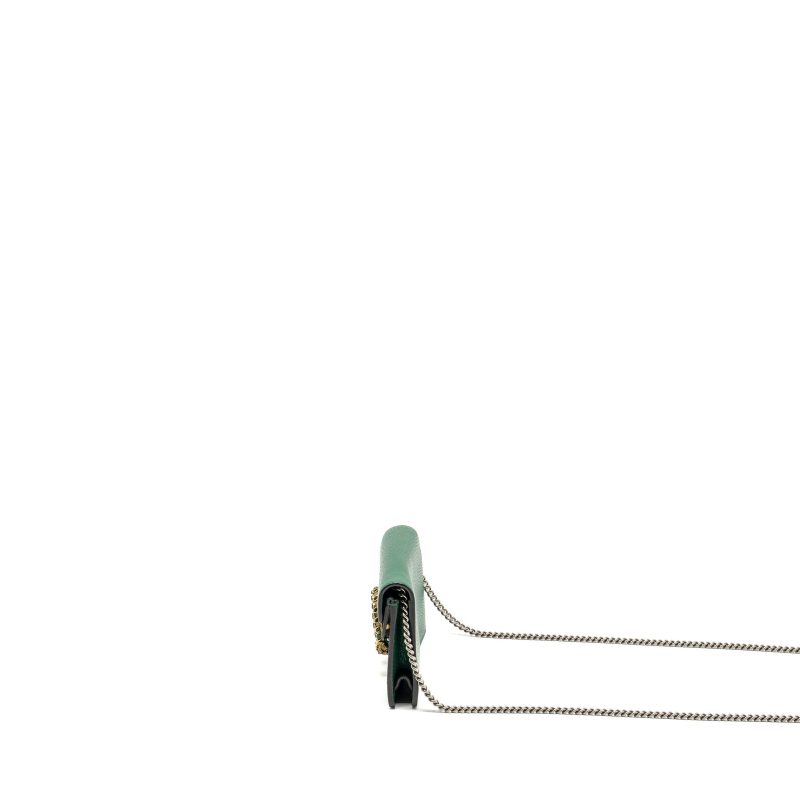 Gucci super mini Dionysus calfskin green GHW - Barde - Image 4