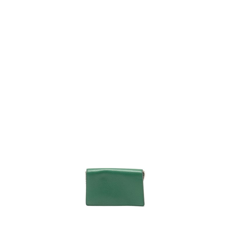 Gucci super mini Dionysus calfskin green GHW - Barde - Image 2