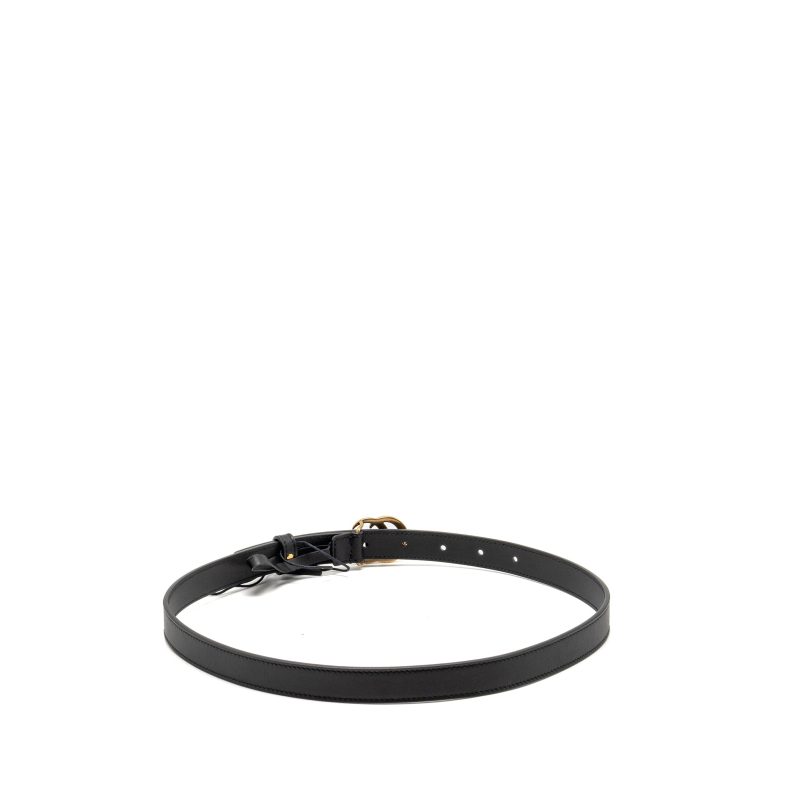 Gucci size 75 GG marmont Thin Belt black GHW - Barde - Image 2