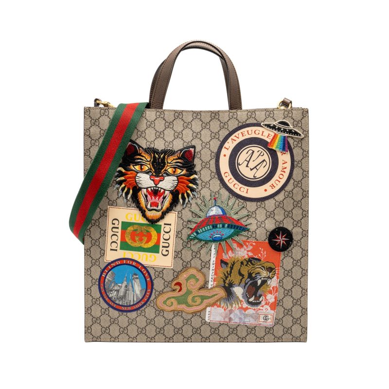 Gucci Soft Tote Bag GG Supreme Canvas GHW - Barde
