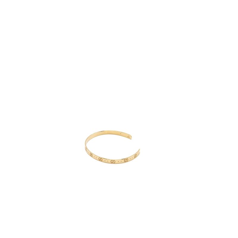 Gucci Size 17 Icon Bracelet 18K Yellow Gold - Barde - Image 2