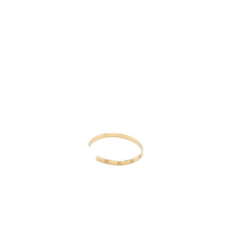 Gucci Size 17 Icon Bracelet 18K Yellow Gold - Barde - Image 3