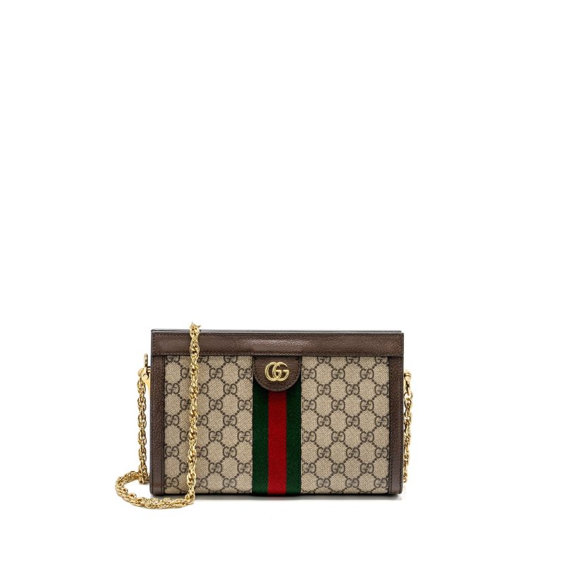 Gucci Ophidia Small Shoulder Bag GG Supreme Canvas/Leather GHW - Barde