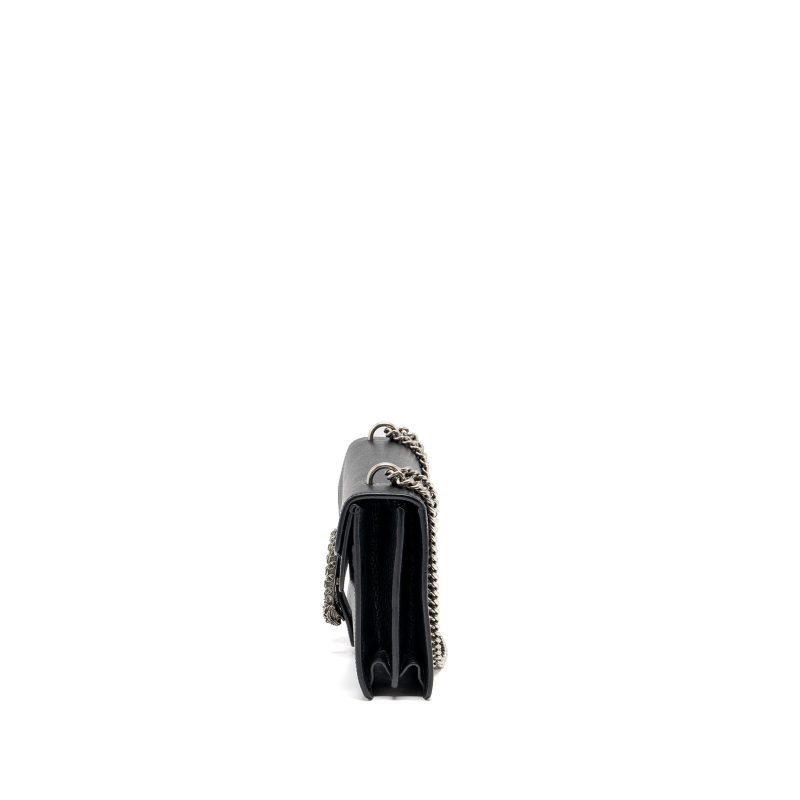 Gucci Dionysus Shoulder Bag Calfskin Black Ruthenium Hardware - Barde - Image 4