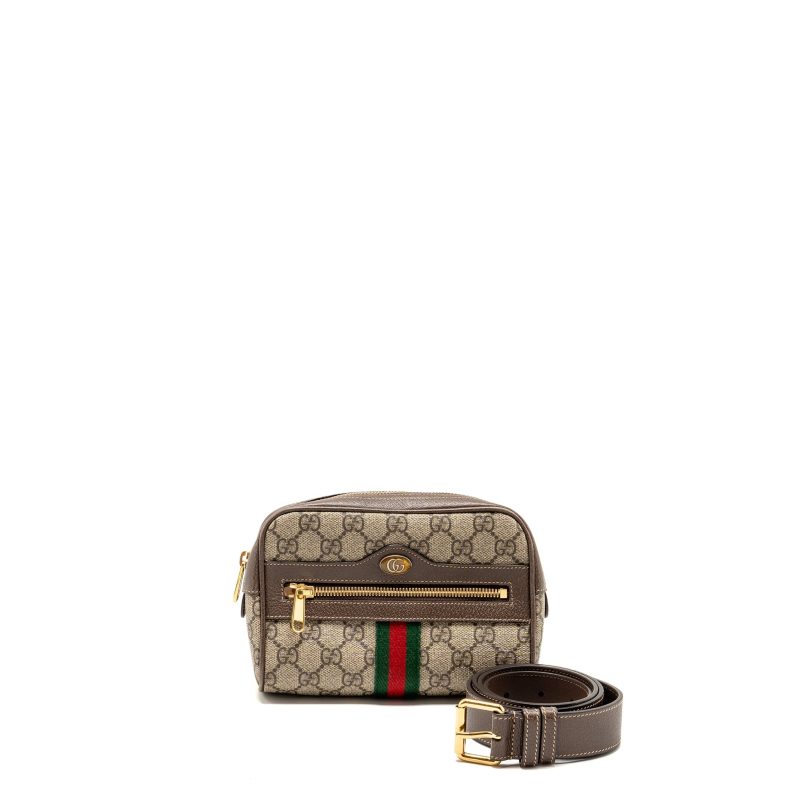 Gucci Size 85 Ophidia Small Belt Bag GG Supreme Canvas GHW - Barde