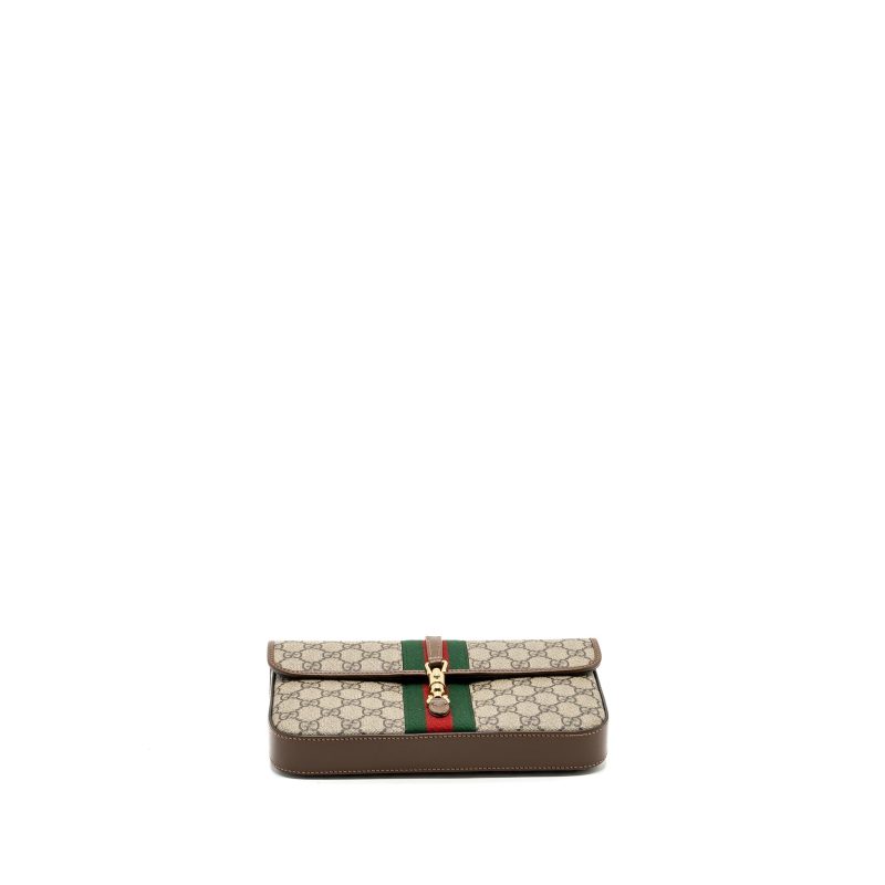 Gucci flap belt bag GG supreme canvas GHW - Barde - Image 5