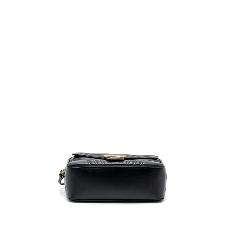 Gucci GG Marmont Matelasse Shoulder Bag Calfskin Black GHW - Barde - Image 6