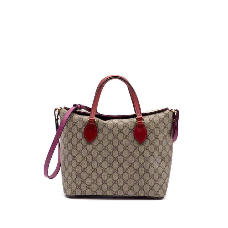 Gucci Tote Bag GG Canvas Multicolour GHW - Barde