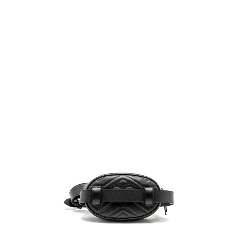 Gucci GG Marmont Belt Bag Calfskin Black GHW - Barde - Image 2