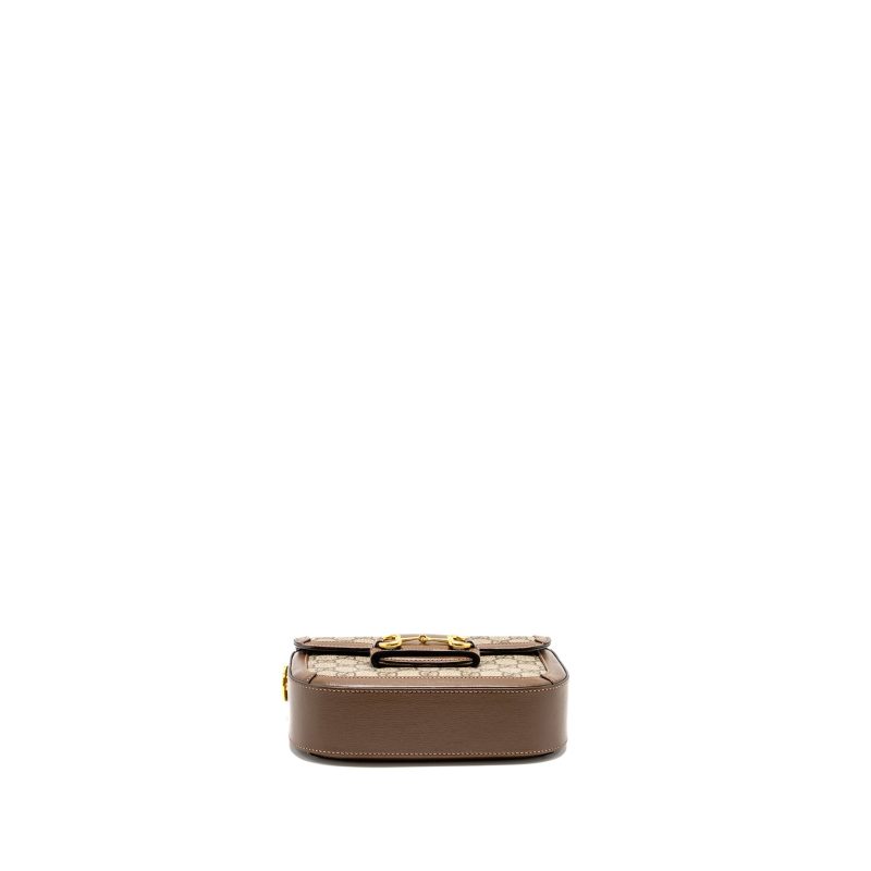 Gucci Horsebit 1955 Mini Bag GG Supreme Canvas GHW - Barde - Image 5