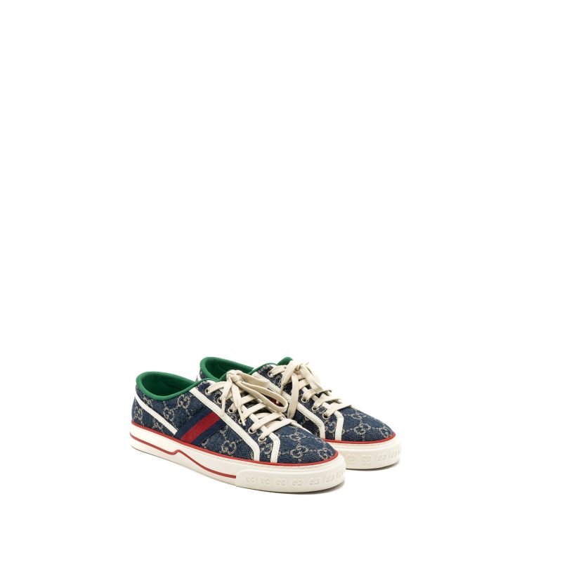 Gucci Size 39 Denim Sneakers Multicolour - Barde