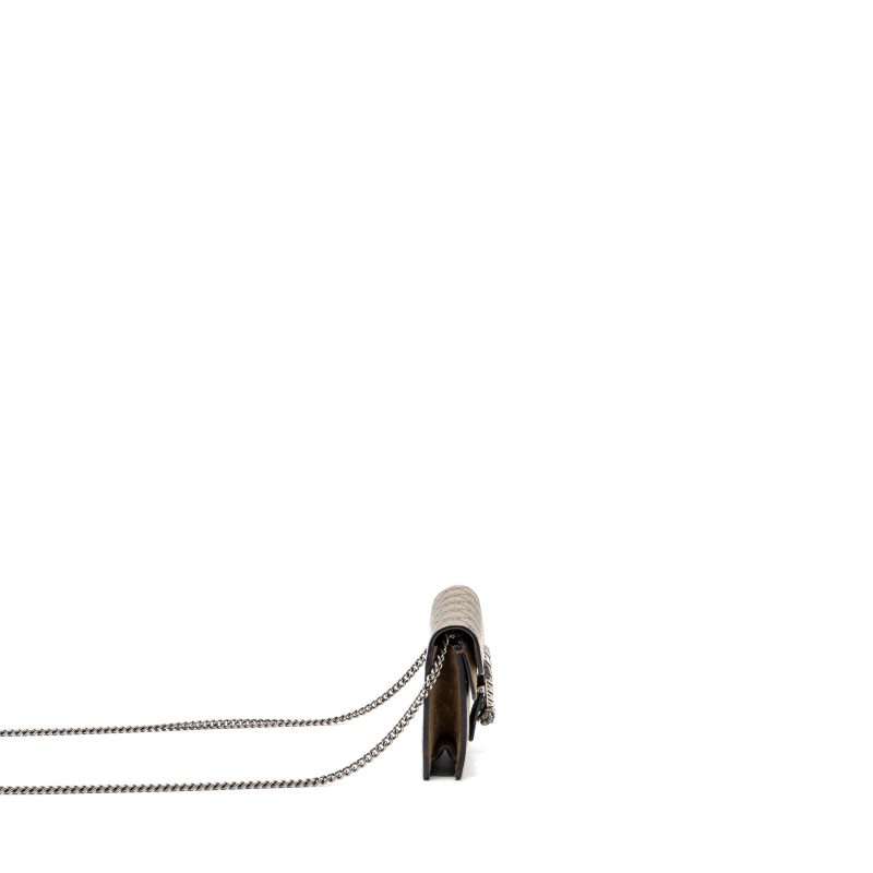 Gucci Dionysus Super Mini GG Supreme Canvas/Suede ruthenium silver hardware - Barde - Image 3