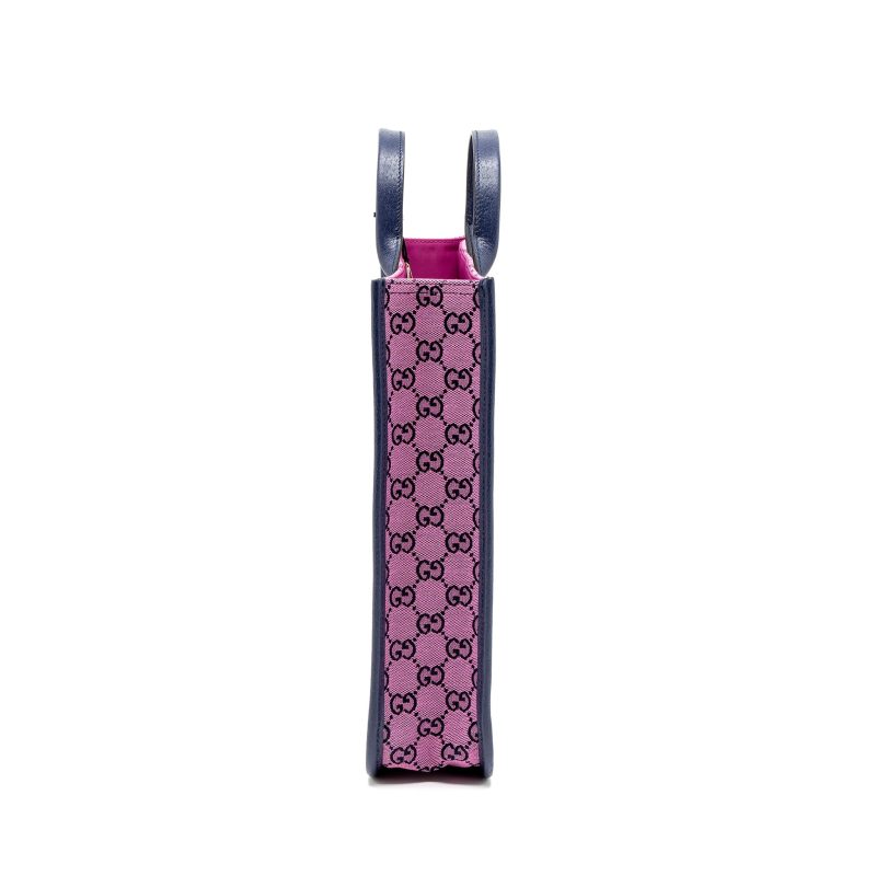 Gucci Children’s Tote Bag Canvas/Leather Purple - Barde - Image 3