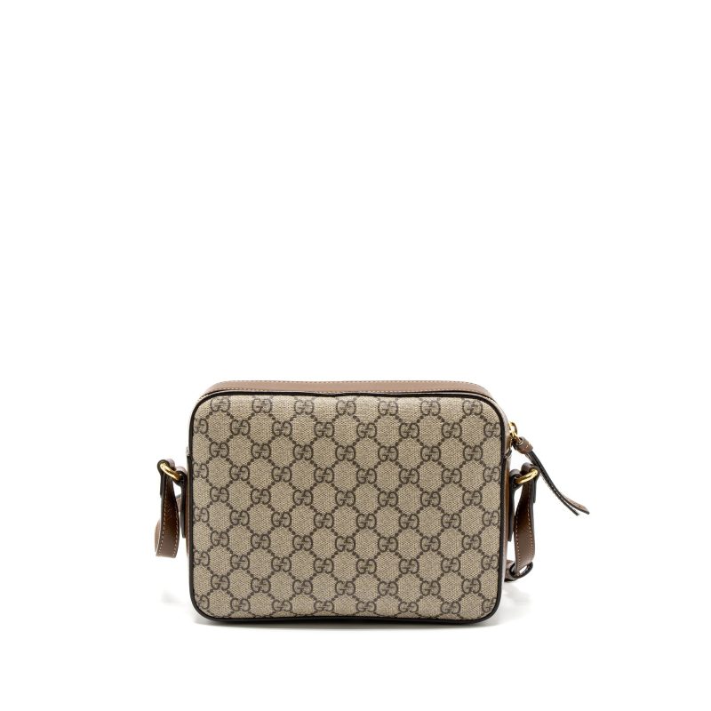 Gucci Small Horsebit 1955 Shoulder Bag GG Supreme Canvas GHW - Barde - Image 2