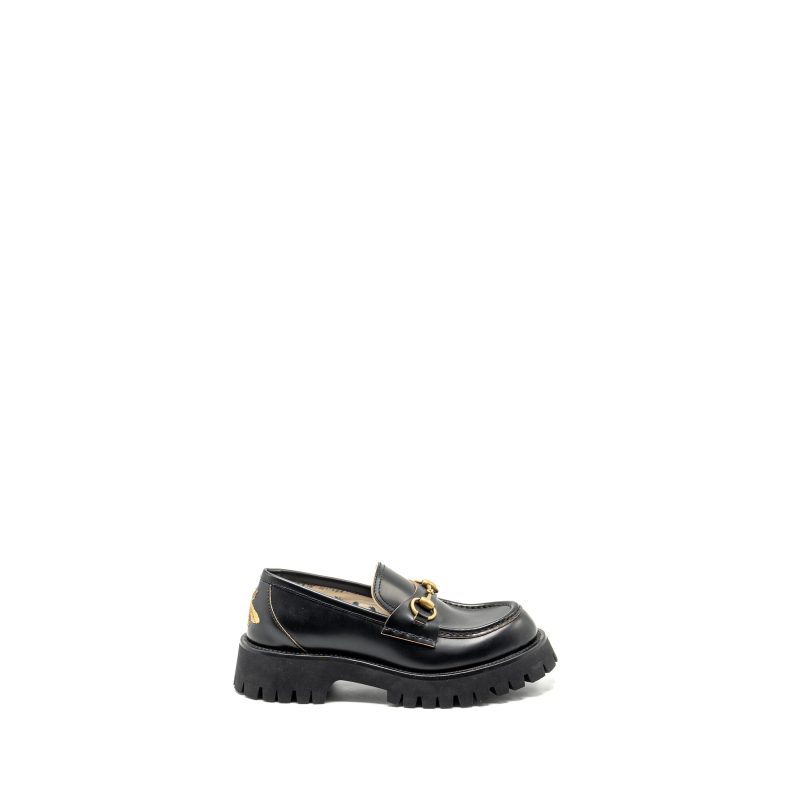 Gucci Size 37 Jordan Loafer Calfskin Black GHW - Barde - Image 5
