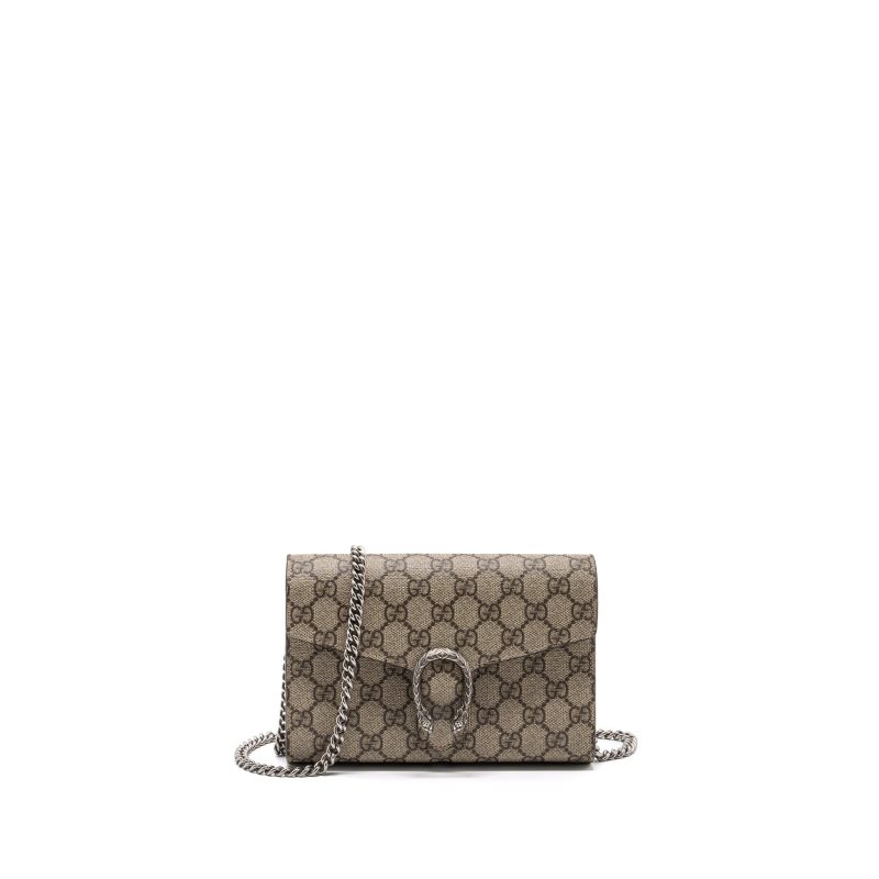 Gucci Dionysus Wallet On Chain GG Supreme Canvas SHW - Barde