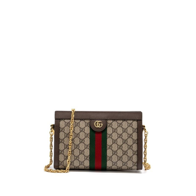 Gucci Ophidia Shoulder Bag GG Supreme Canvas GHW - Barde