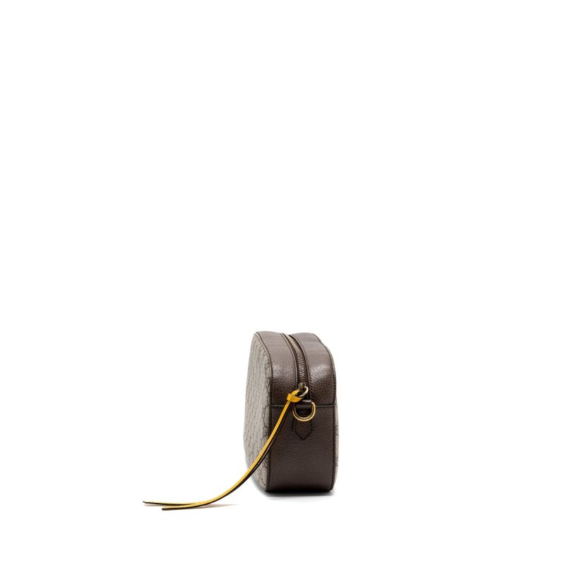 Gucci Camera Bag GG Supreme Canvas Brown/ Multicolour GHW - Barde - Image 3