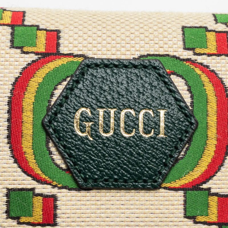 Gucci belt bag canvas multicolour GHW - Barde - Image 8