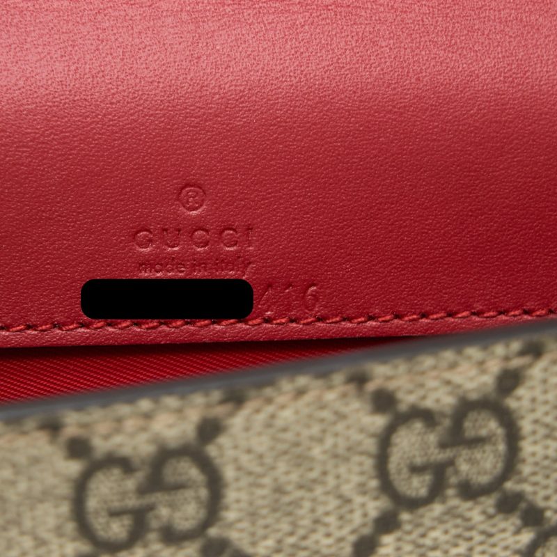 Gucci Supreme Mini Bag Cherries GG Supreme Canvas GHW - Barde - Image 10