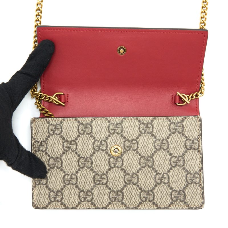 Gucci Supreme Mini Bag Cherries GG Supreme Canvas GHW - Barde - Image 9