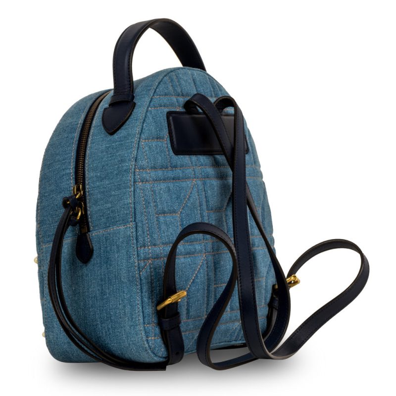 Gucci Denim Marmont Pearl Backpack - Barde - Image 3