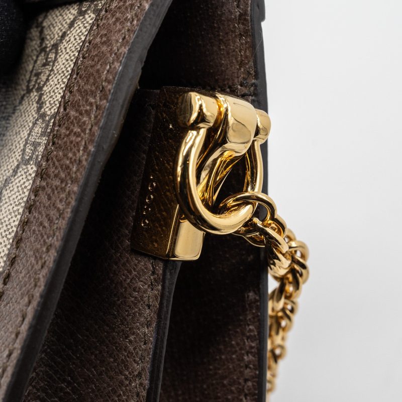 Gucci Ophidia Shoulder Bag GG Supreme Canvas GHW - Barde - Image 9