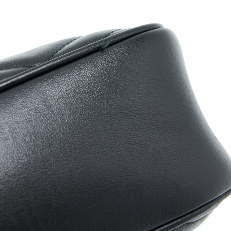 Gucci Small Marmont Matelasse Calfskin Black GHW - Barde - Image 9