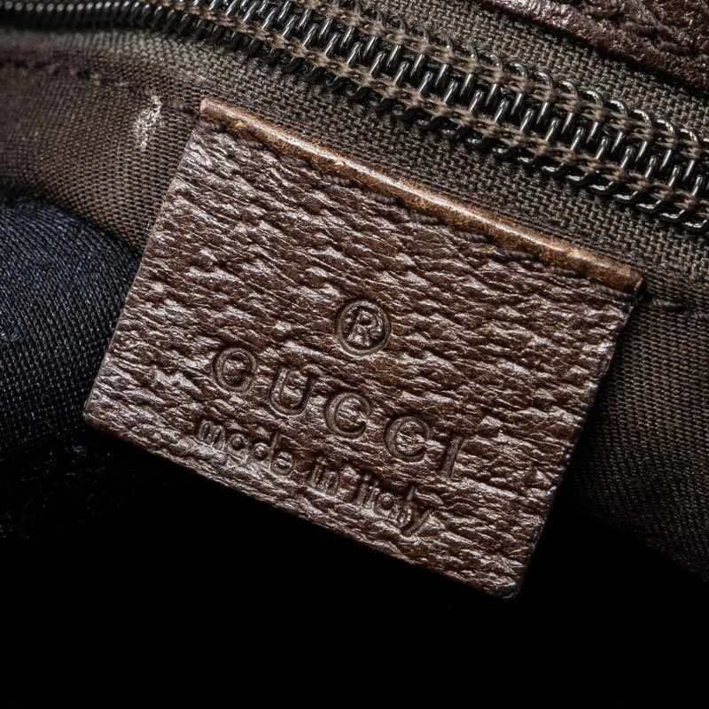 GUCCI MESSENGER BAG GG Supreme CANVAS/LEATHER BROWN/GREEN/RED SHW - Barde - Image 7