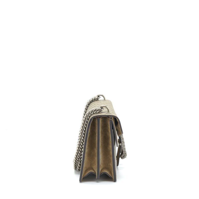 Gucci Dionysus GG Shoulder Bag GG Supreme / Beige SHW - Barde - Image 3