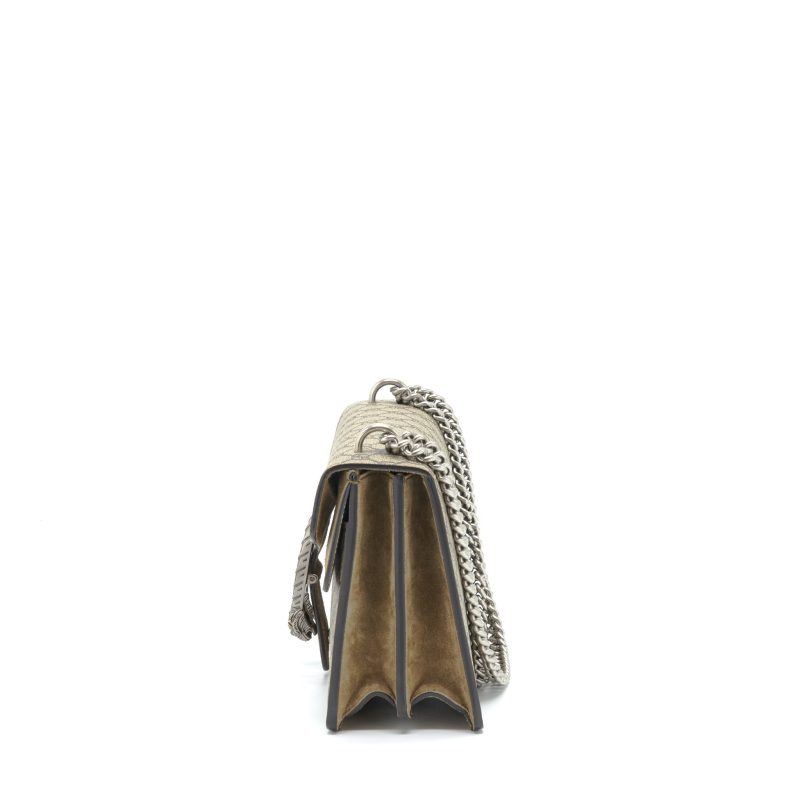 Gucci Dionysus GG Shoulder Bag GG Supreme / Beige SHW - Barde - Image 4