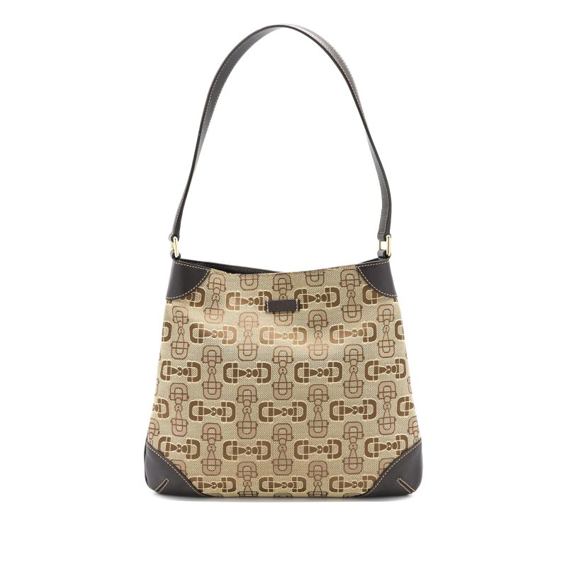 Gucci Vintage Hobo Bag Canvas/Leather Multicolour - Barde
