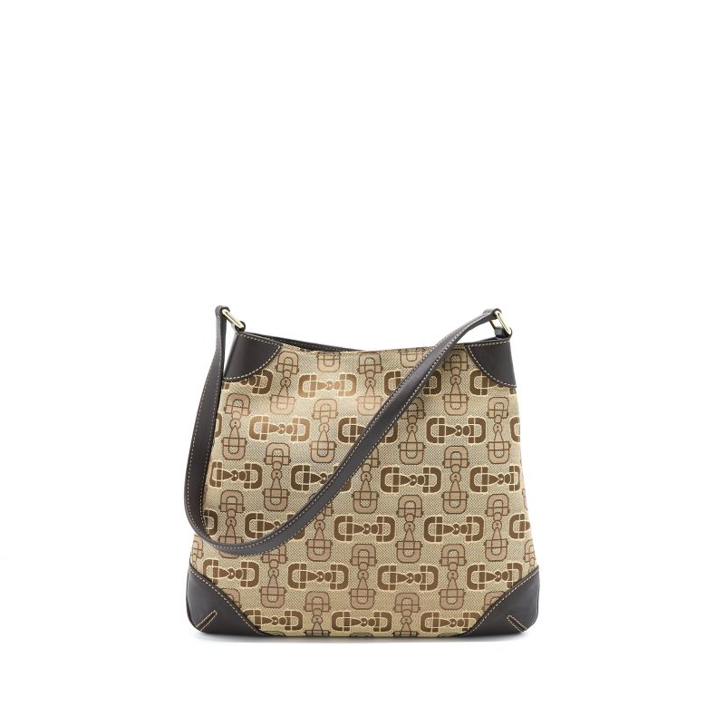 Gucci Vintage Hobo Bag Canvas/Leather Multicolour - Barde - Image 2