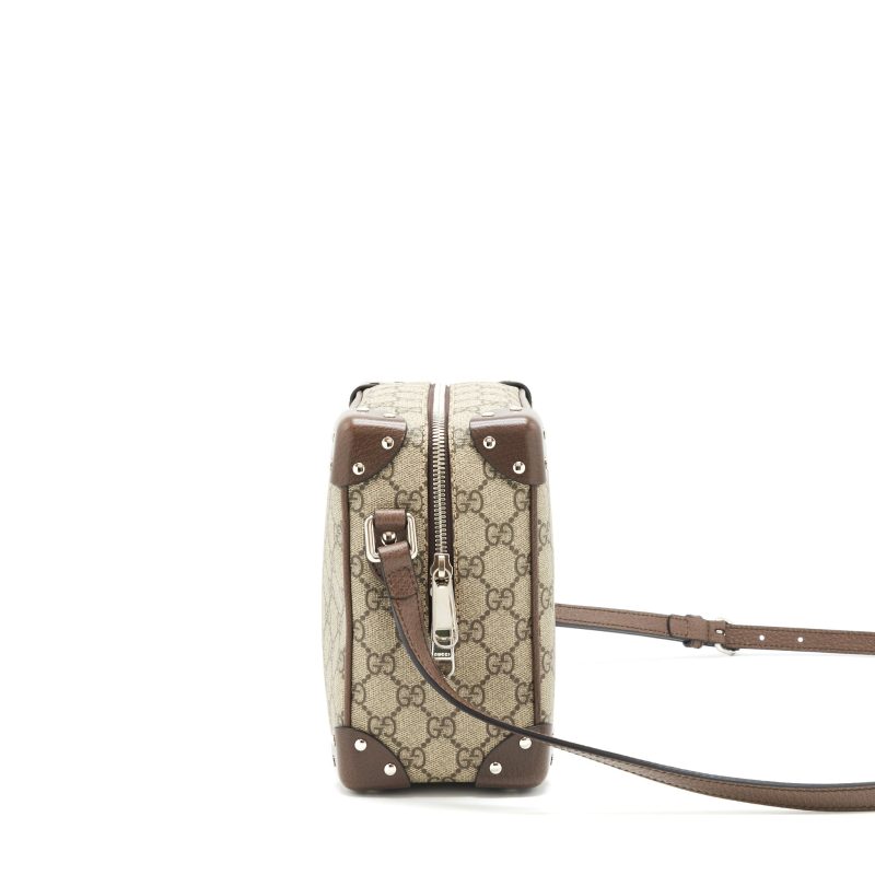Gucci small supreme luggage cross body bag - Barde - Image 4