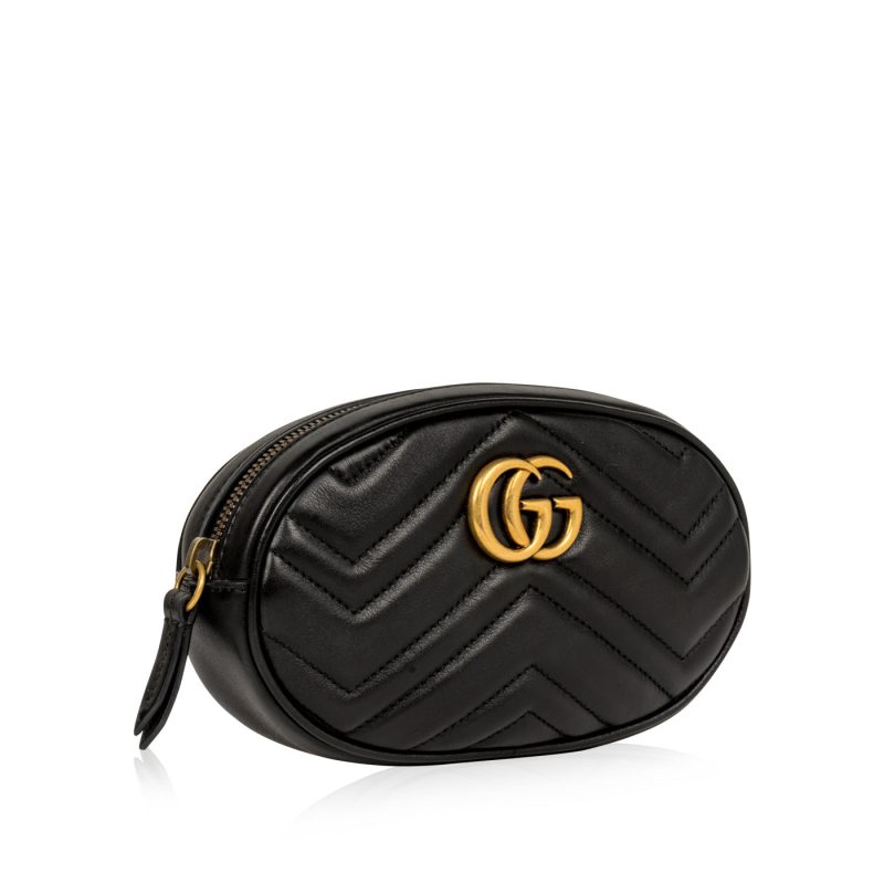 Gucci Marmont Leather Belt Bag - Barde - Image 2
