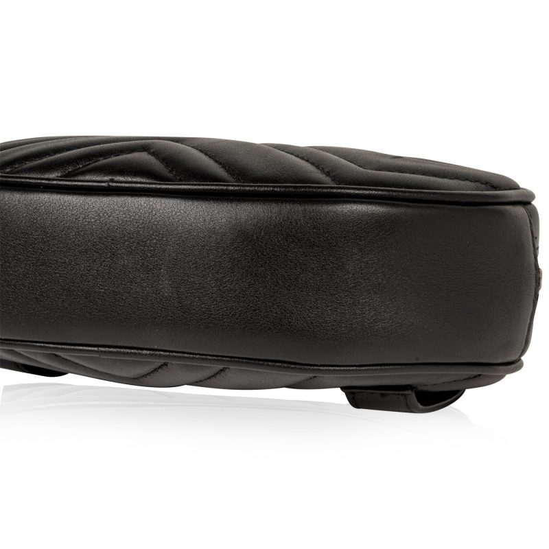 Gucci Marmont Leather Belt Bag - Barde - Image 6