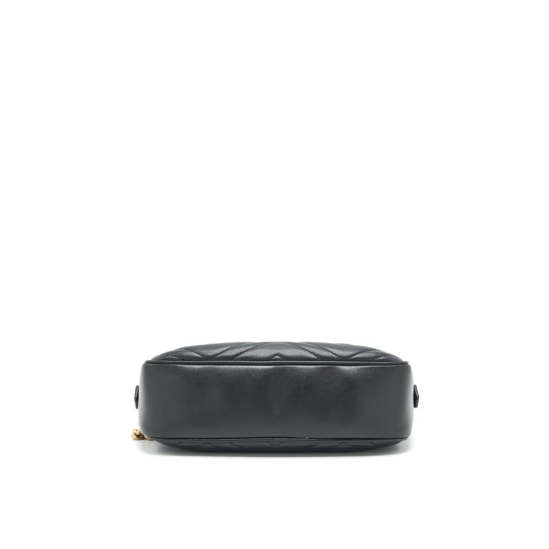 Gucci GG Marmont Small Matelasse Shoulder Bag Black GHW - Barde - Image 5