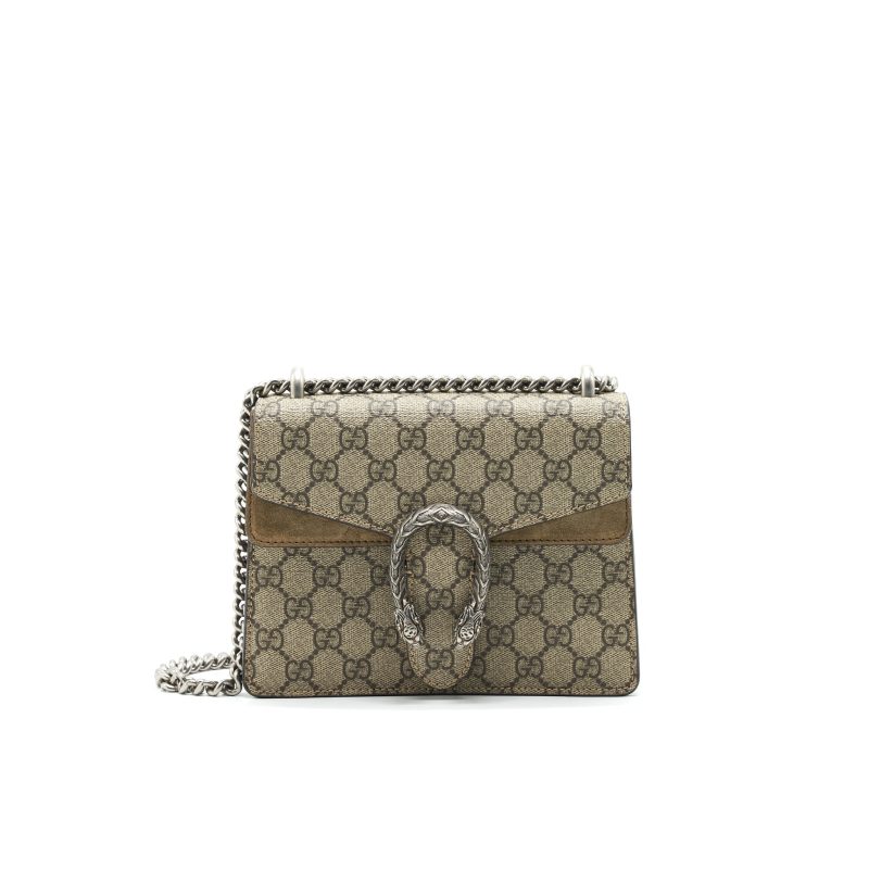 Gucci Dionysus GG Supreme Mini Bag in Beige - Barde