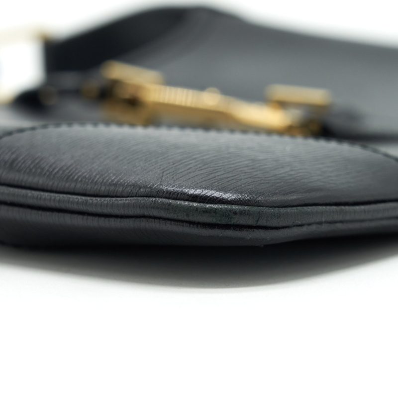 Gucci Vintage Jackie With Bamboo Handle Black GHW - Barde - Image 6