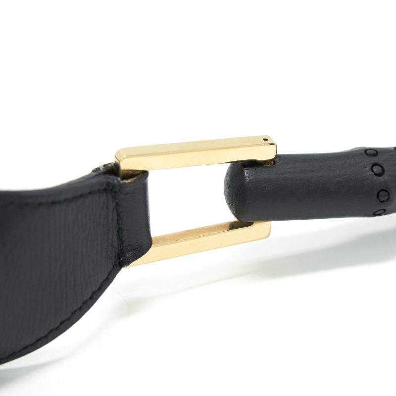 Gucci Vintage Jackie With Bamboo Handle Black GHW - Barde - Image 8