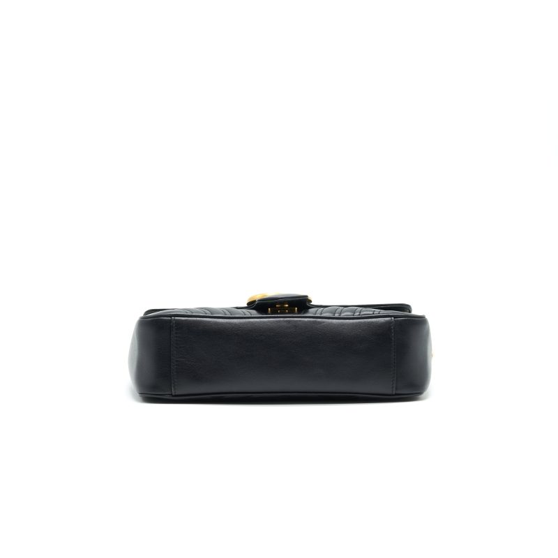 GUCCI GG MARMONT SMALL SHOULDER BAG BLACK - Barde - Image 5