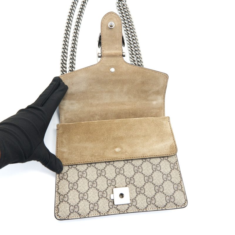 Gucci Dionysus GG Supreme Mini Bag in Beige - Barde - Image 8