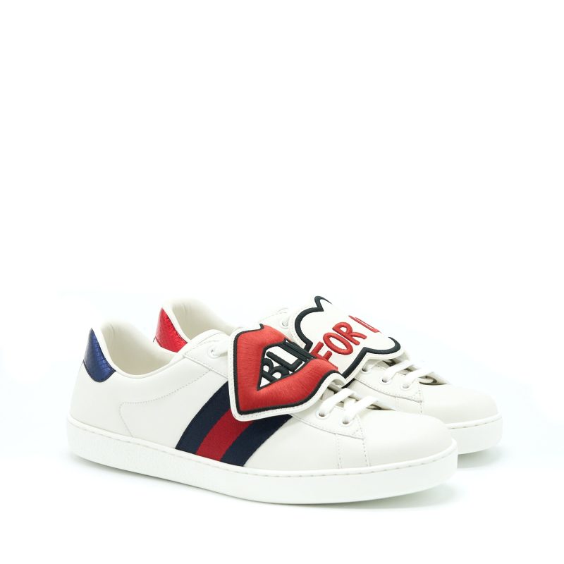 Gucci Size 9.5 Sneakers White/ Multicolour - Barde