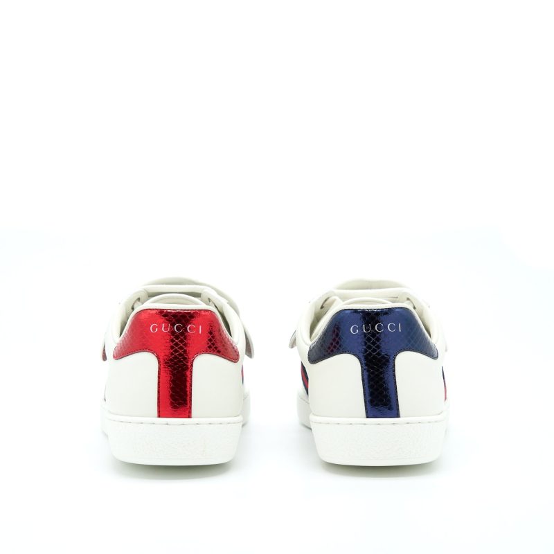 Gucci Size 9.5 Sneakers White/ Multicolour - Barde - Image 4