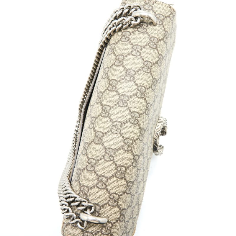 Gucci Dionysus Shoulder Bag GG Supreme Canvas/Suede SHW - Barde - Image 10
