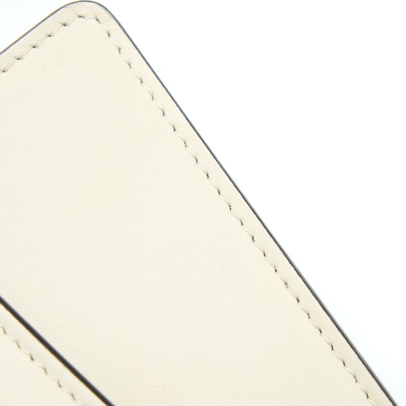 Gucci Sylvie Mini Chain Bag Calfskin White GHW - Barde - Image 7