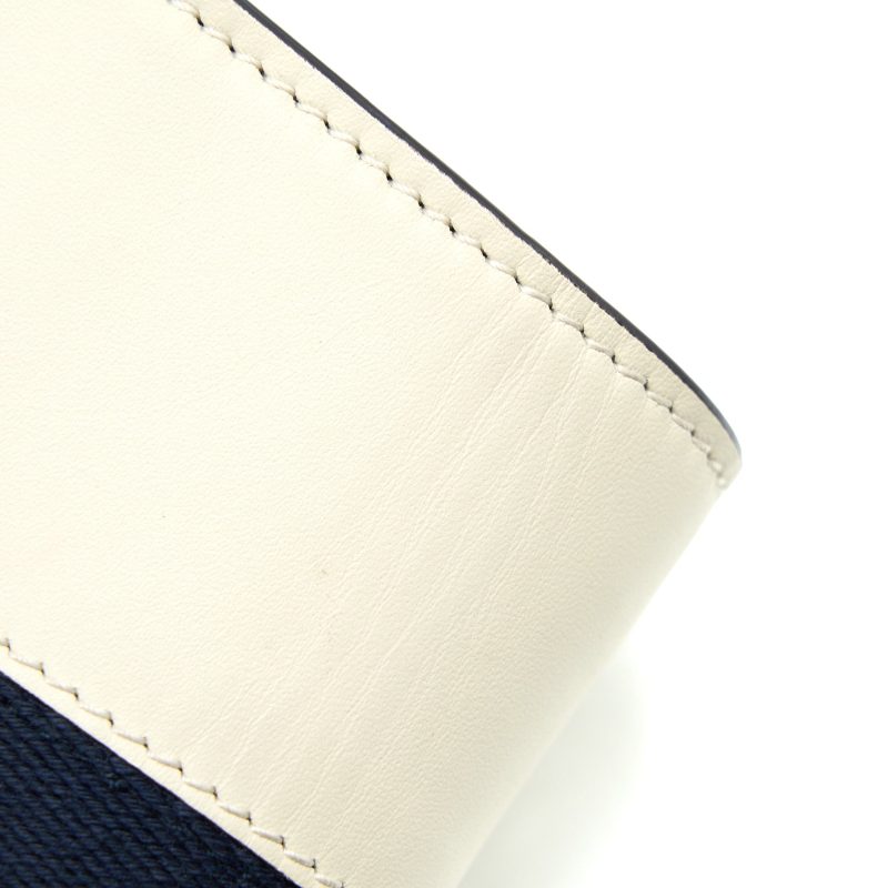 Gucci Sylvie Mini Chain Bag Calfskin White GHW - Barde - Image 9