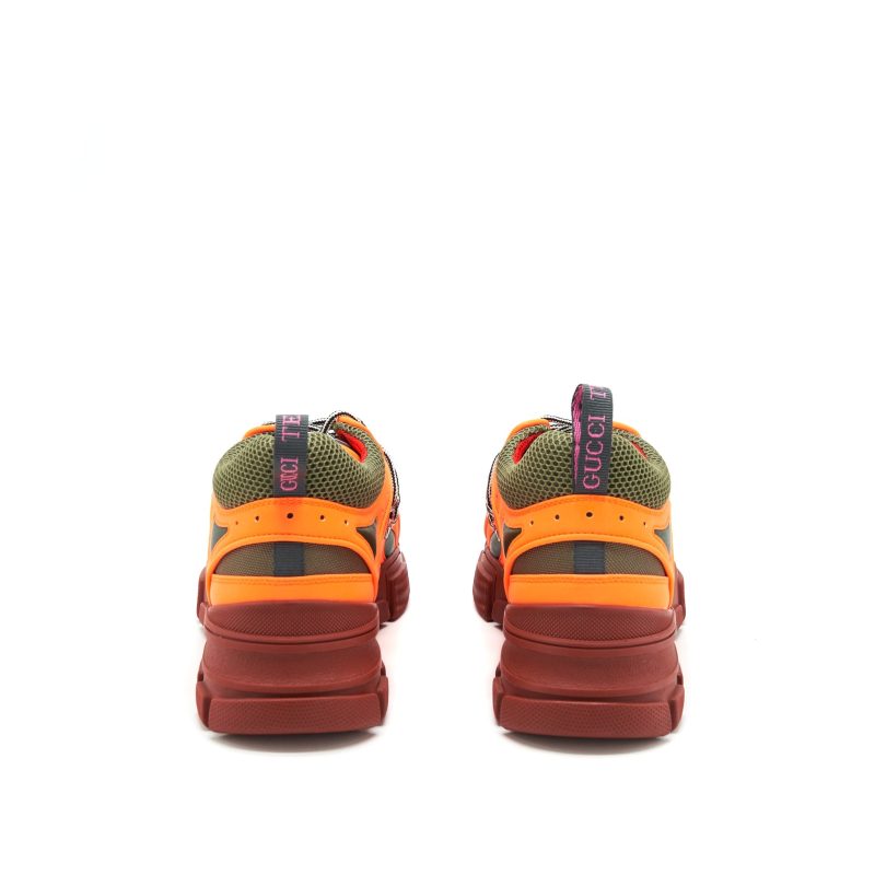 Gucci size 10.5 Men's Sneaker Orange/Multicolour - Barde - Image 4