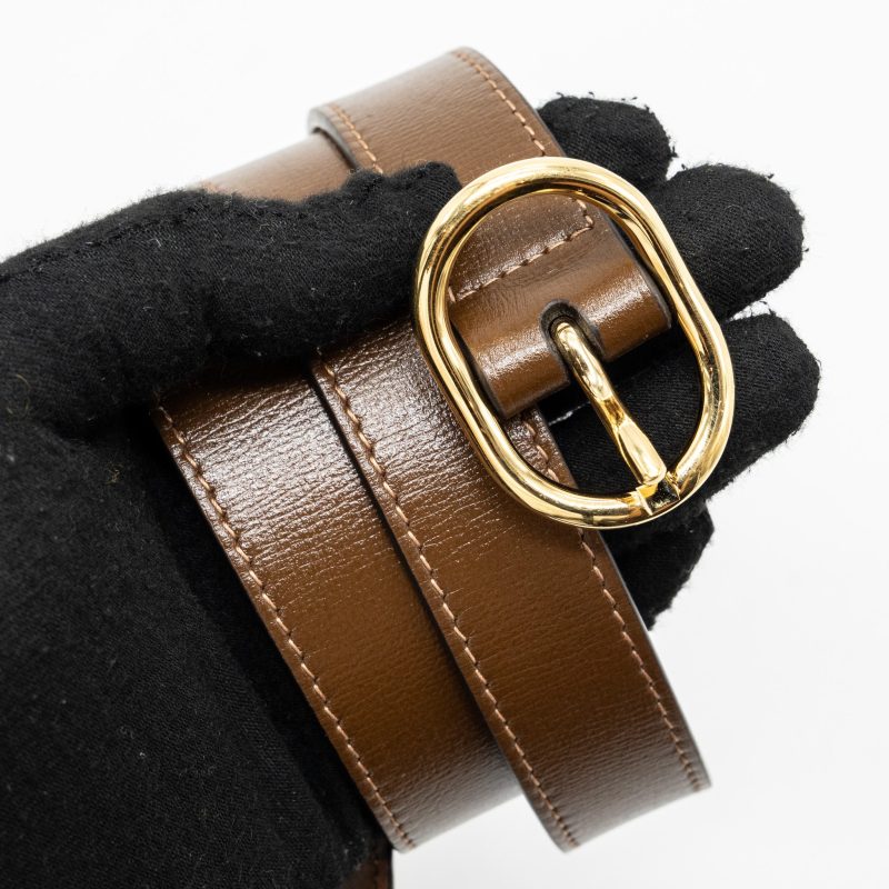 Gucci flap belt bag GG supreme canvas GHW - Barde - Image 8