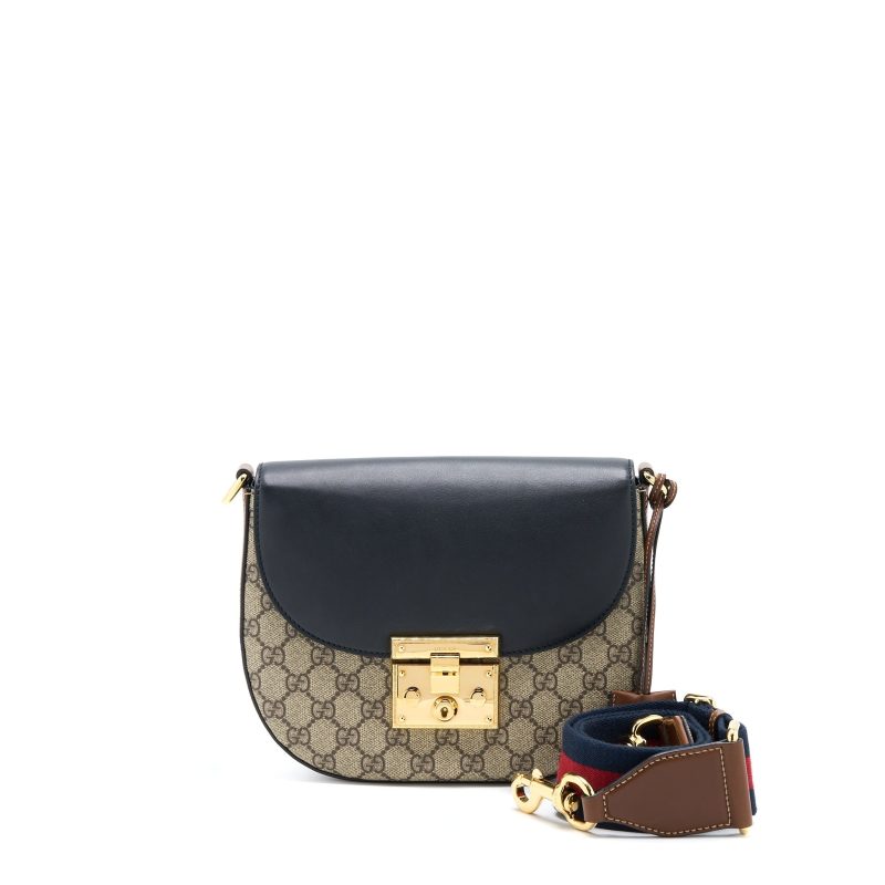 Gucci Web Padlock Crossbody Bag GHW - Barde